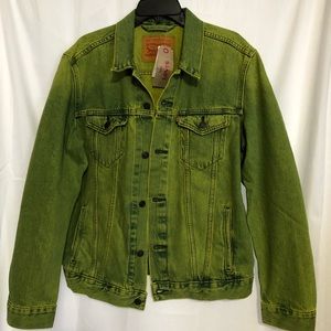 neon denim jacket mens